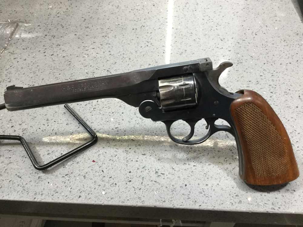 Harrington & Richardson 999 Sportsman Double Action Revolver in 22 H&R-img-0
