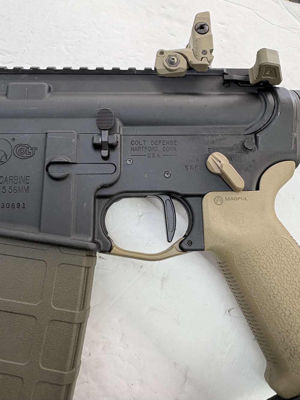COLT M4 LE6920 Magpul Carbine, 5.56, Very Lightly Used-img-8