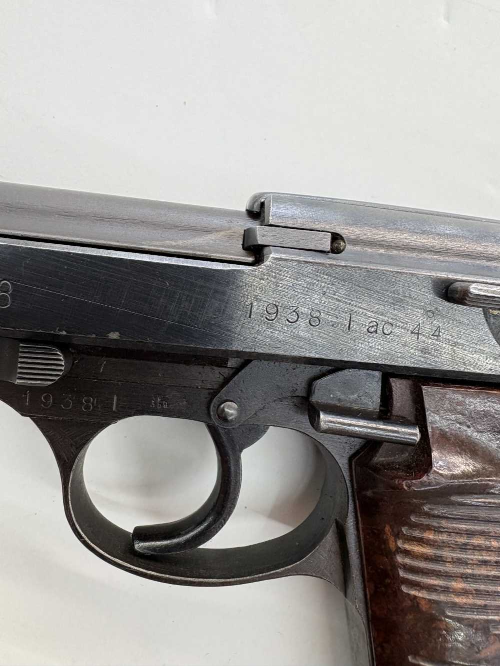 1944i Carl Walther P-38 Bringback Matching #s, 4x mags, Eagle/359 proofs-img-5