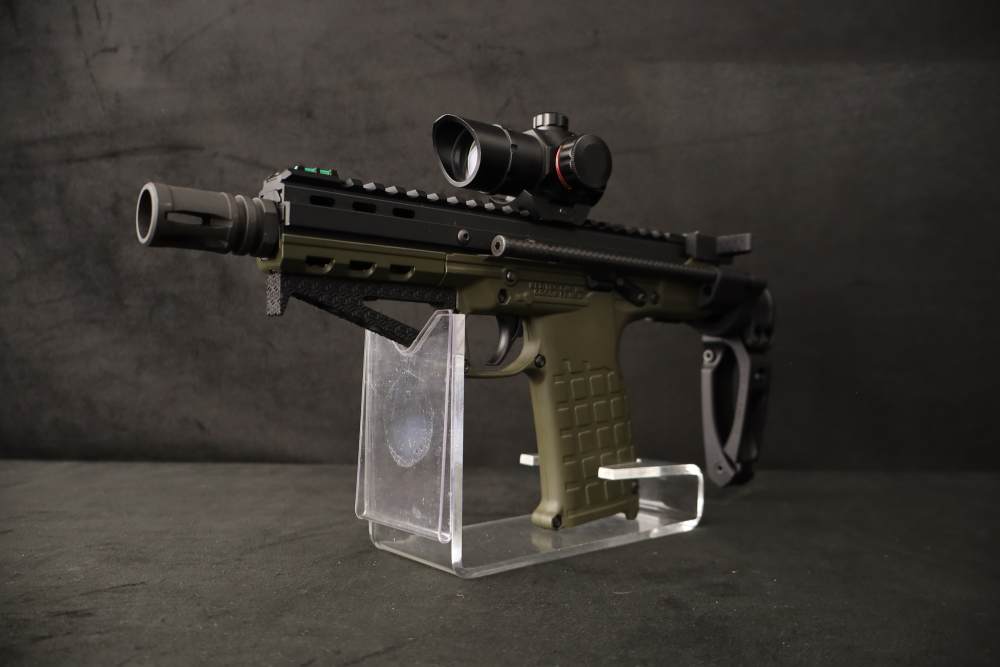Kel-Tec CP33 .22 LR OD Green 33rd Pistol Tailhook Brace Red Dot MP7 Style-img-19