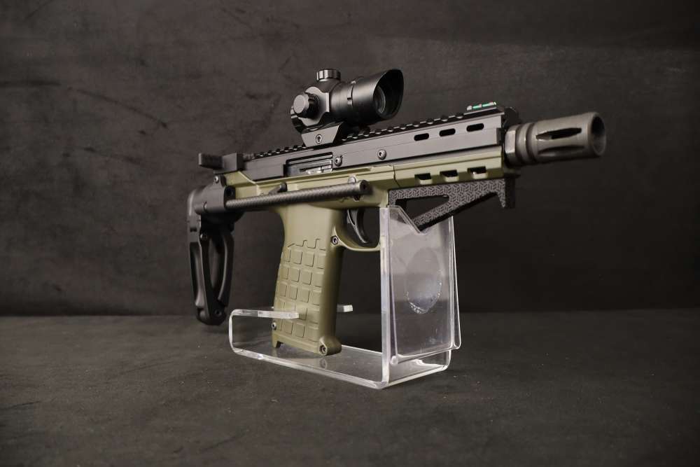 Kel-Tec CP33 .22 LR OD Green 33rd Pistol Tailhook Brace Red Dot MP7 Style-img-17
