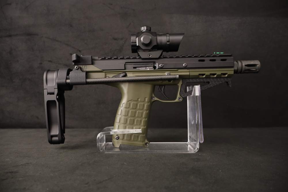 Kel-Tec CP33 .22 LR OD Green 33rd Pistol Tailhook Brace Red Dot MP7 Style-img-16
