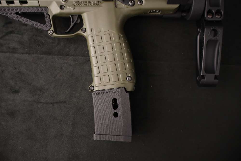 Kel-Tec CP33 .22 LR OD Green 33rd Pistol Tailhook Brace Red Dot MP7 Style-img-3