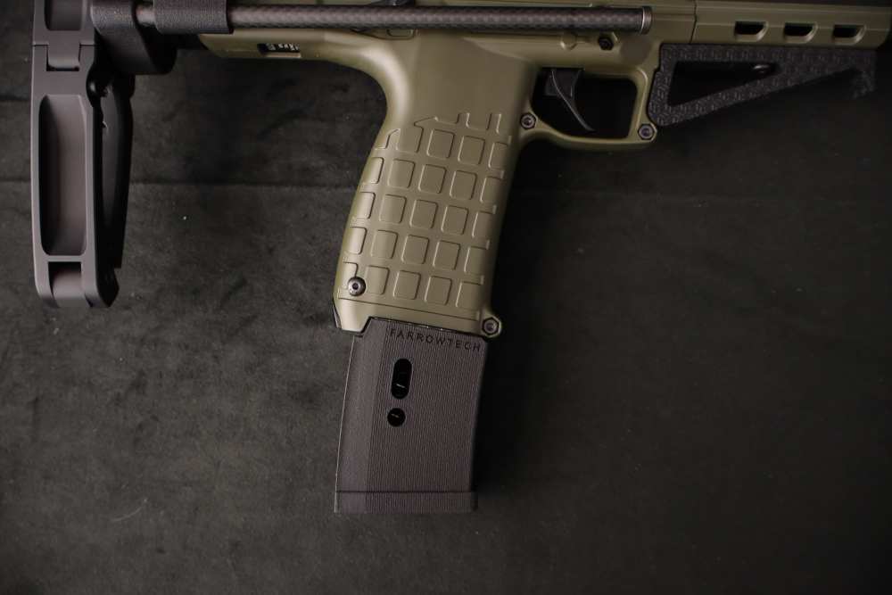 Kel-Tec CP33 .22 LR OD Green 33rd Pistol Tailhook Brace Red Dot MP7 Style-img-7