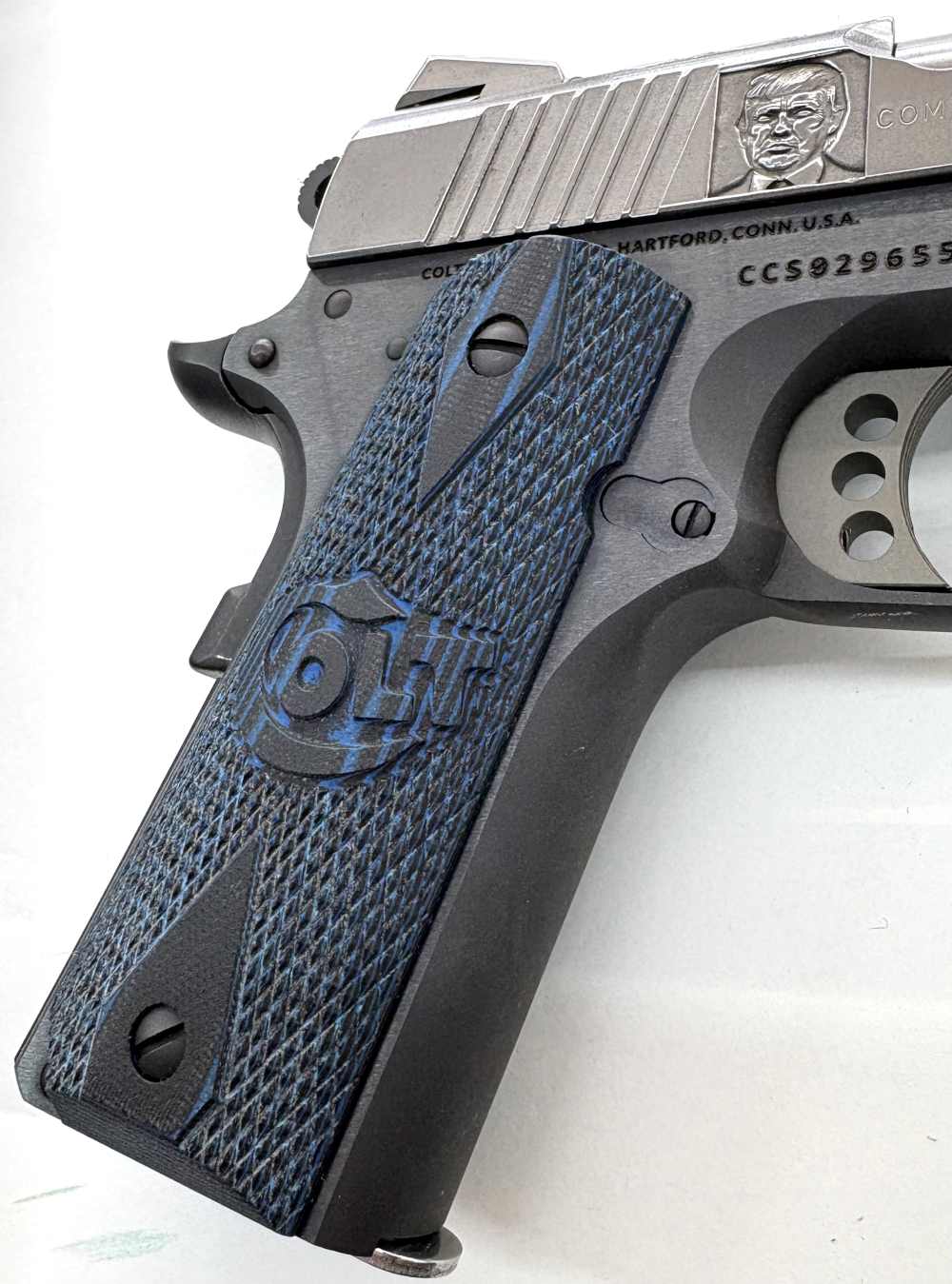 Colt President Trump Series 70 NM 1911 w/ Deep Engraving, -img-18