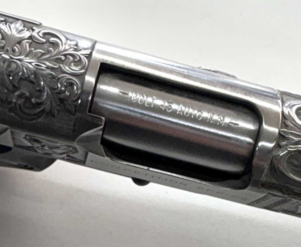 Colt President Trump Series 70 NM 1911 w/ Deep Engraving, -img-7