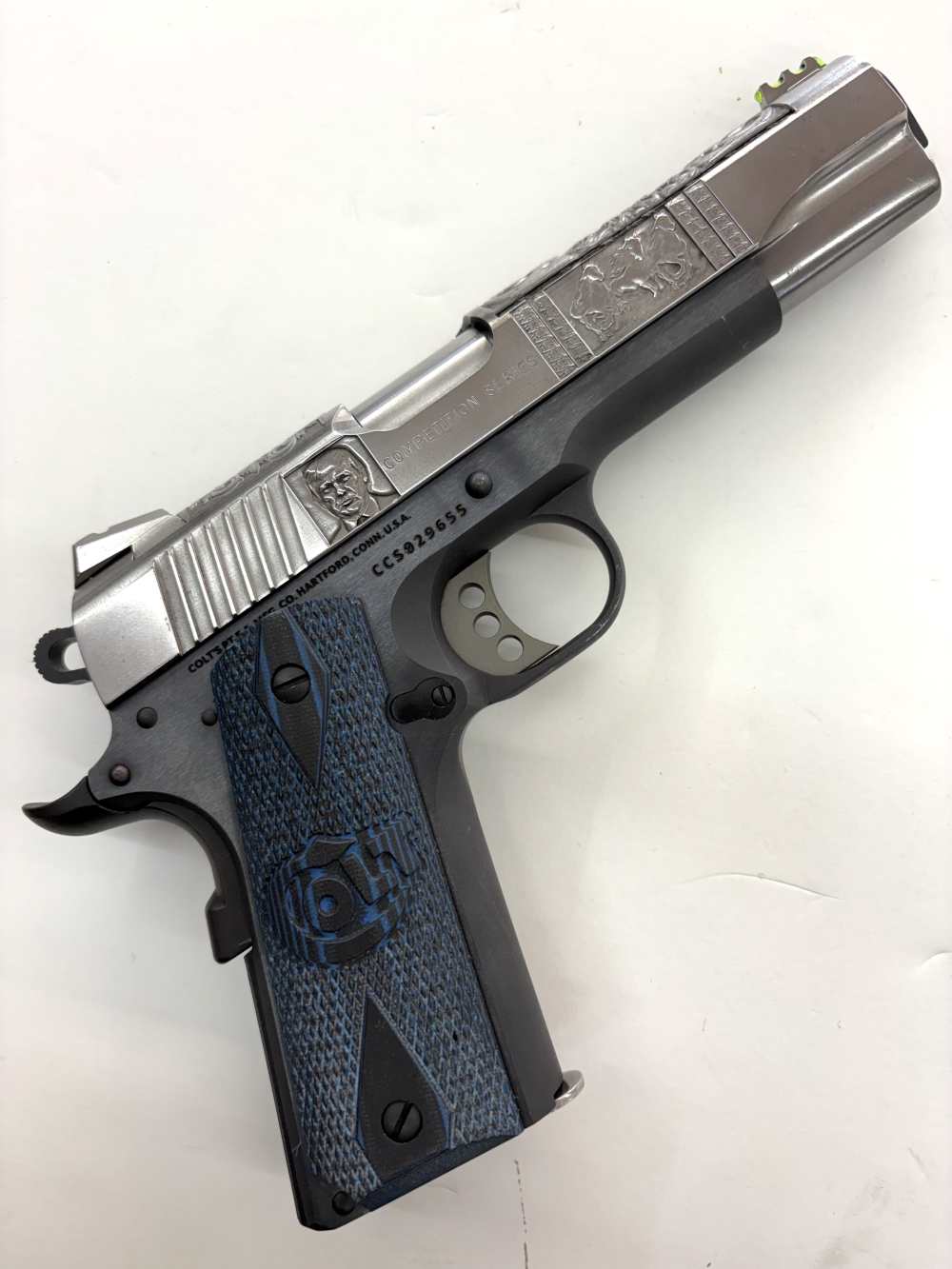 Colt President Trump Series 70 NM 1911 w/ Deep Engraving, -img-15