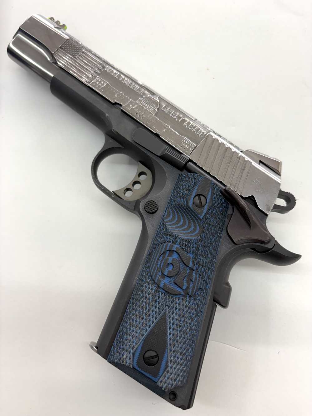 Colt President Trump Series 70 NM 1911 w/ Deep Engraving, -img-0