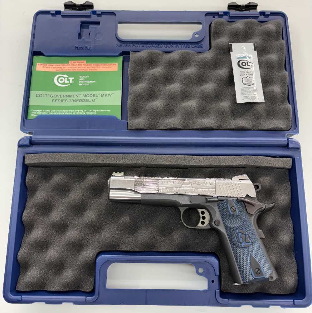 Colt President Trump Series 70 NM 1911 w/ Deep Engraving, -img-26