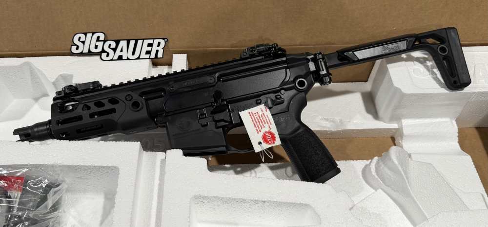 Sig Sauer MCX. Spear LT 300BLK 5.5" SBR Black WRMCX-300B-5B-R-LT-SBR -img-0