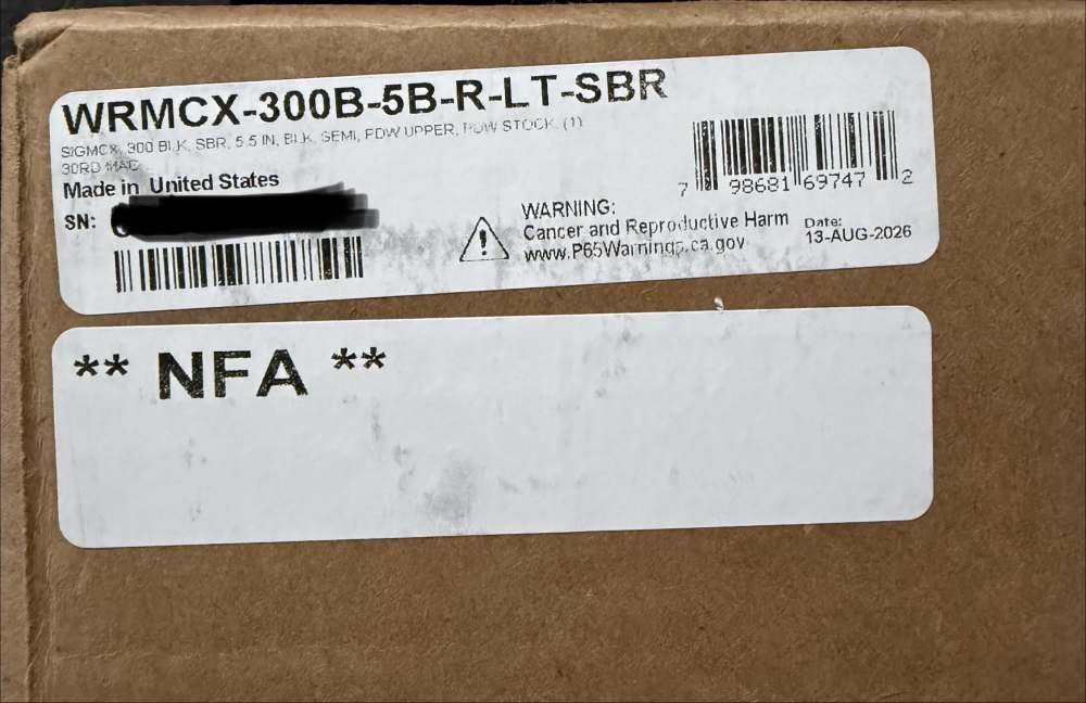 Sig Sauer MCX. Spear LT 300BLK 5.5" SBR Black WRMCX-300B-5B-R-LT-SBR -img-11
