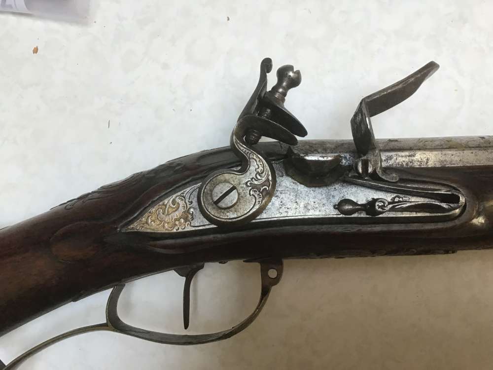 Early Dutch Flintlock Fowler-img-0