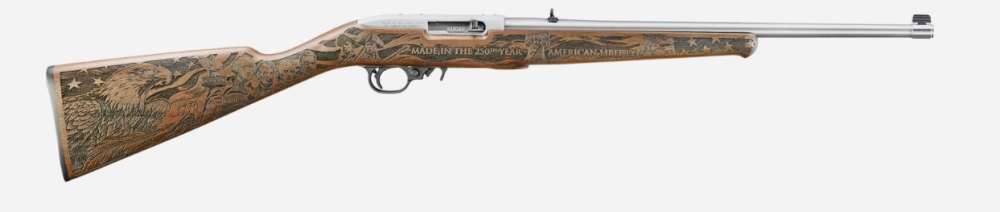 Ruger 10/22 250th Anniversary 22LR Stainless Engraved Limited Edition -img-5