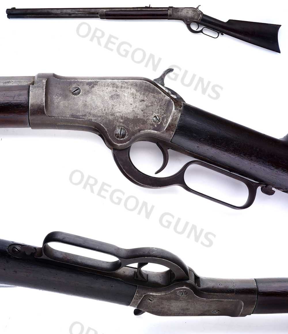 COLT BURGESS LEVER RIFLE .44-40 WCF 25.5" OCTAGON 1884 ANTIQUE 15RD-img-1