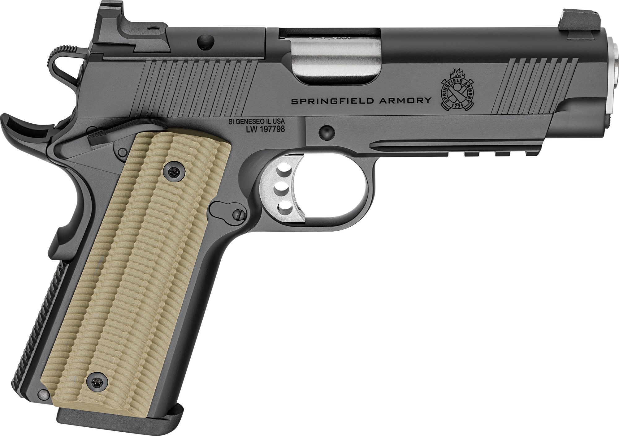Springfield Armory 1911 Operator 9mm 4.25 Black Cerakote-img-1