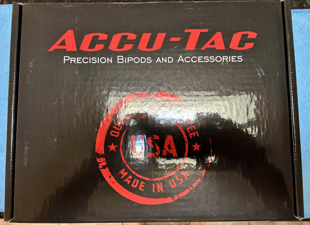 Accu-Tac HD-50 50BMG Heavy Duty Rifle Bipod Black Finish-img-5