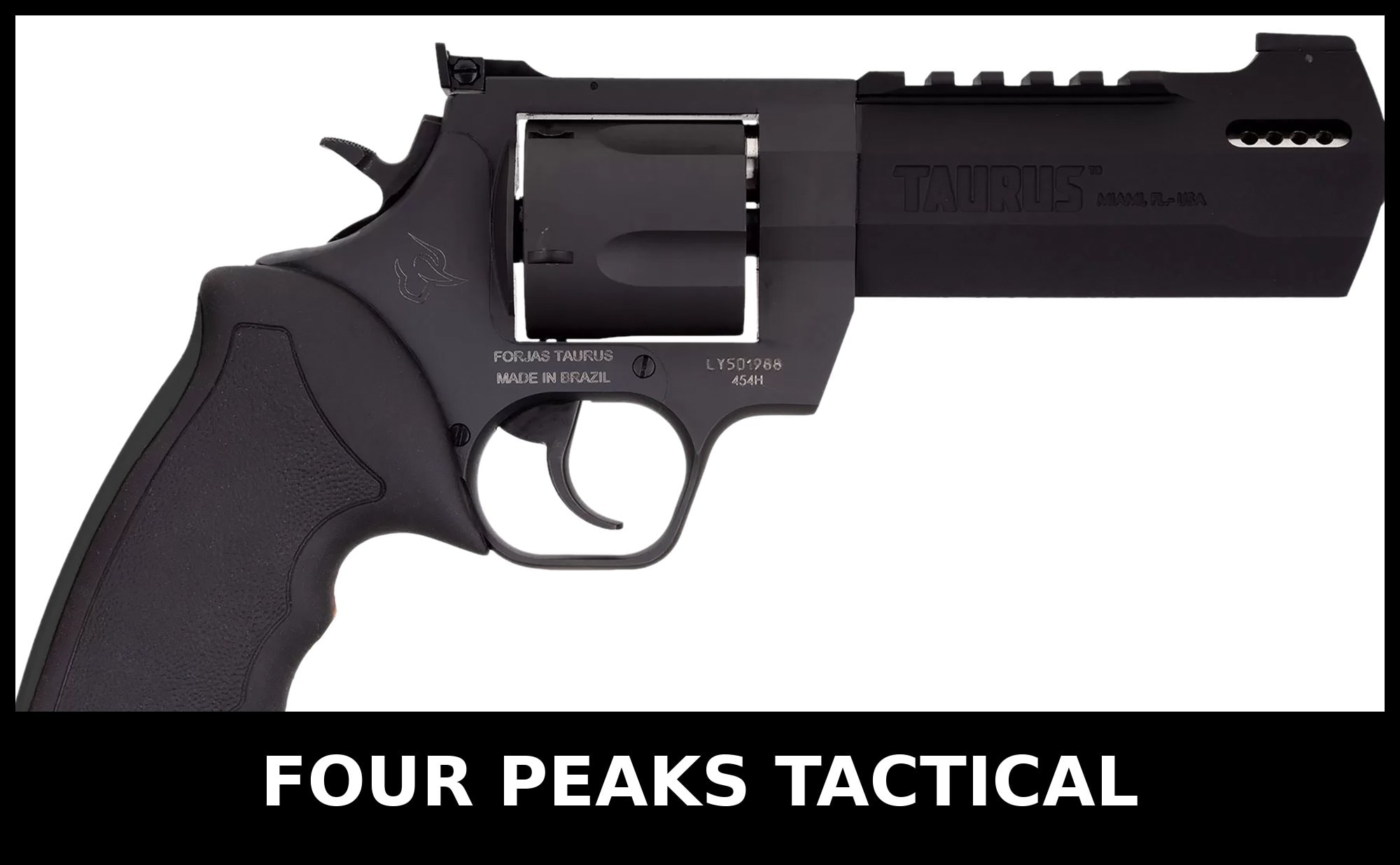 Taurus Raging Hunter 454 Casull 5rd 5.12 Matte Black Oxide-img-0
