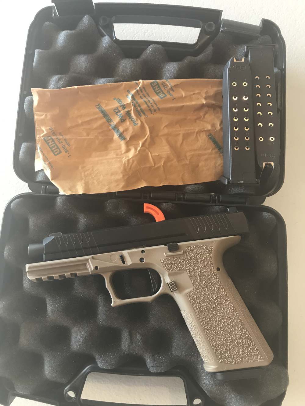 POLYMER80 PFS9 9mm TWO TONE FDE-img-1