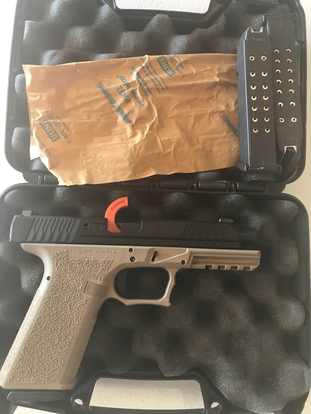 POLYMER80 PFS9 9mm TWO TONE FDE-img-0