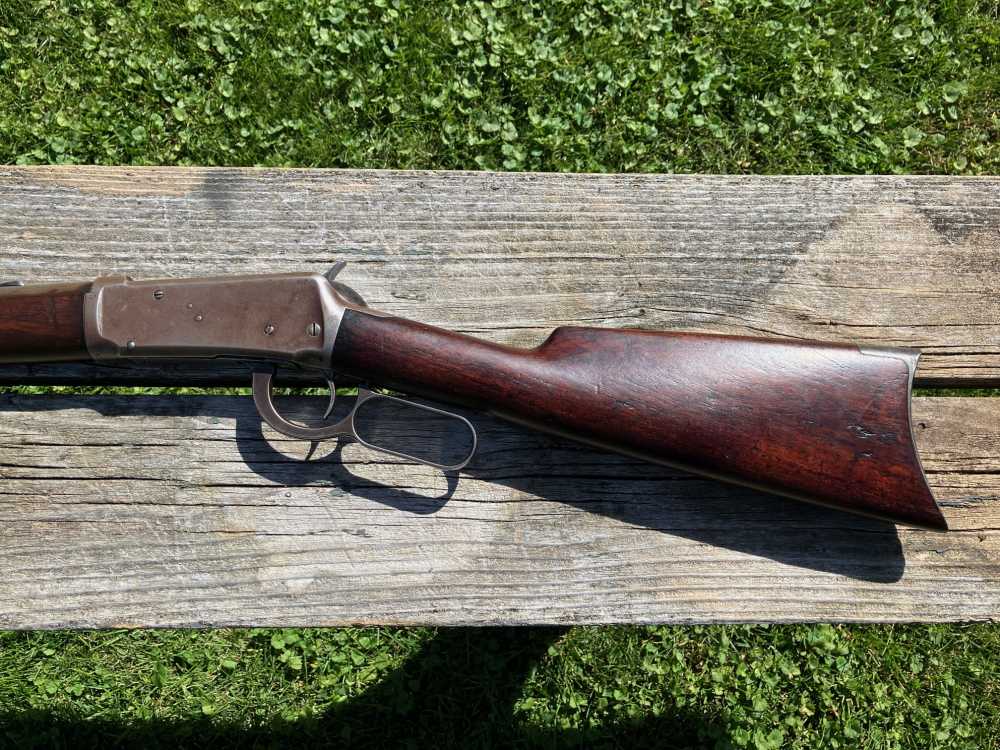 Winchester 1894 38-55 26" rifle dated 1908-img-1