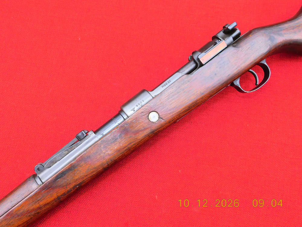 WWII German Russian Capture 8mm K98 Mauser BYF 1943 Matching EXCELLENT-img-1