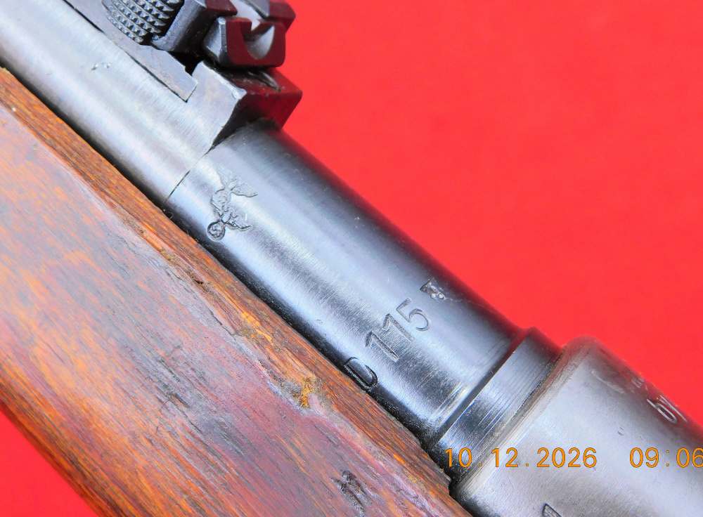WWII German Russian Capture 8mm K98 Mauser BYF 1943 Matching EXCELLENT-img-10