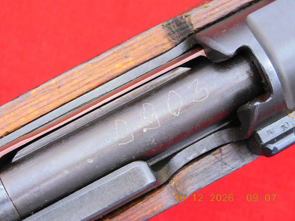 WWII German Russian Capture 8mm K98 Mauser BYF 1943 Matching EXCELLENT-img-7