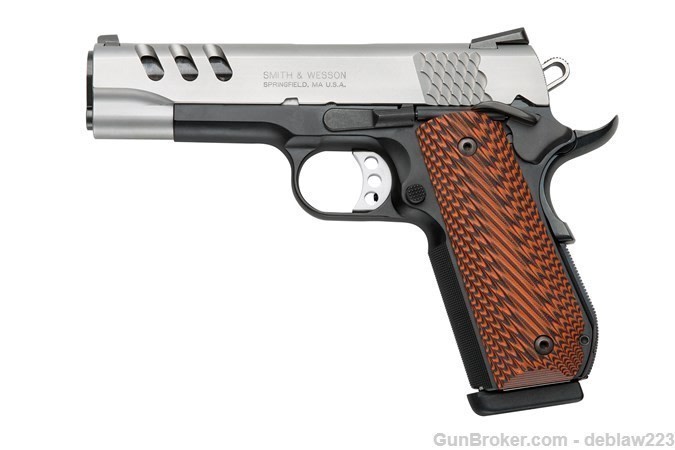 Smith & Wesson 1911 45 ACP 4.25" Round Butt Bobtail Scandium 170344 LayAway-img-0