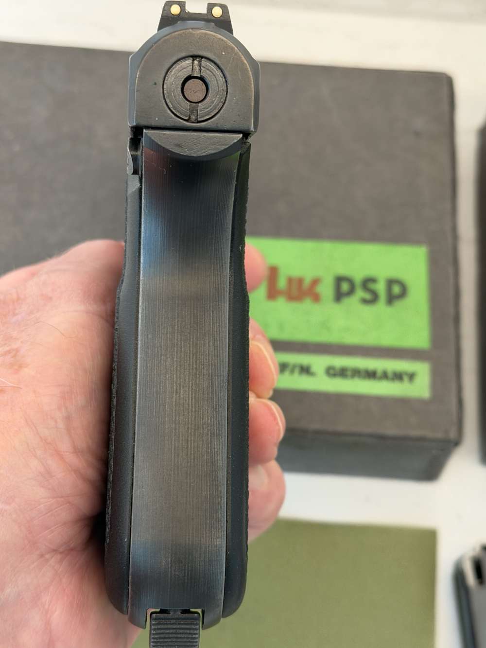 RARE PRE PRODUCTION EARLY PRODUCTION 1979 HECKLER & KOCH P7 PSP DATE "HK"-img-4