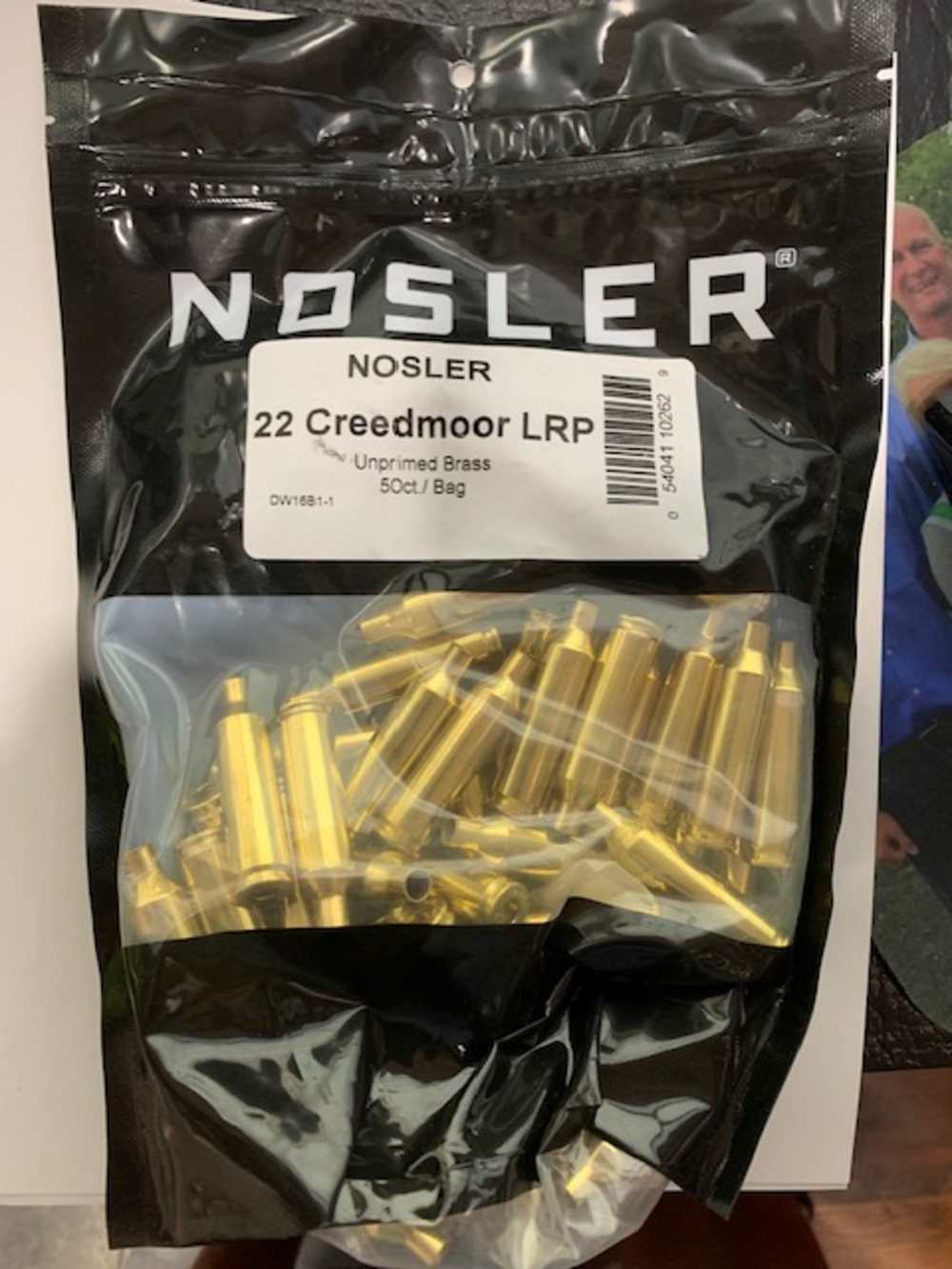 50 Count new unopened Nosler 22 Creedmoor brass-img-0