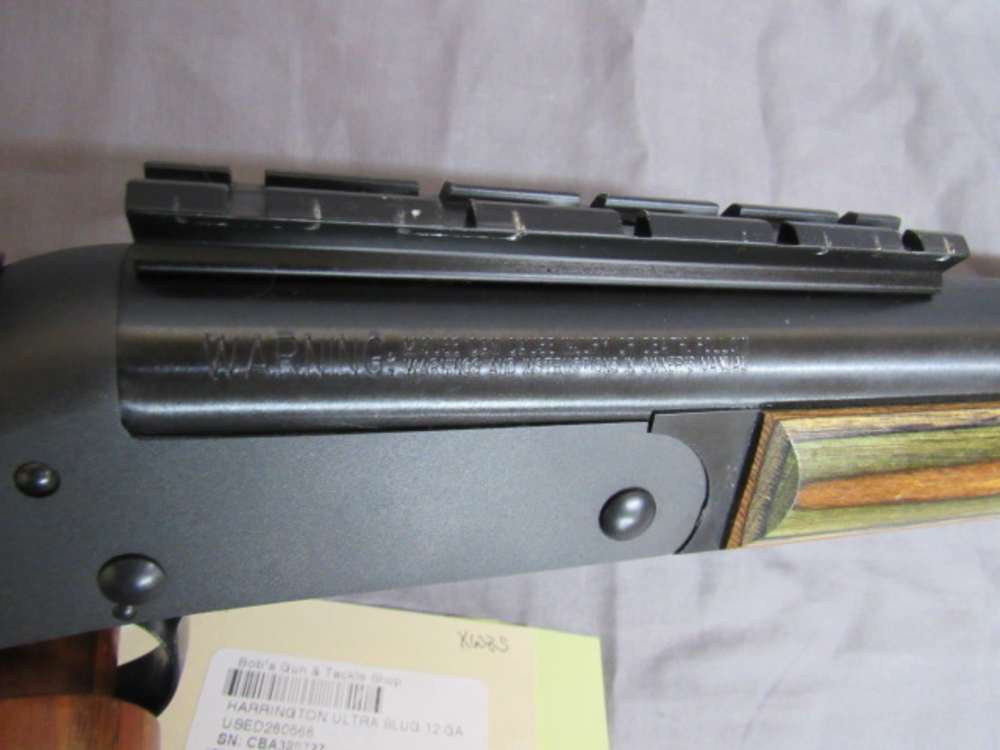 H&R Ultra Slug Hunter SB2 Rifled 12GA THUMBHOLE HEAVY BARREL-img-7