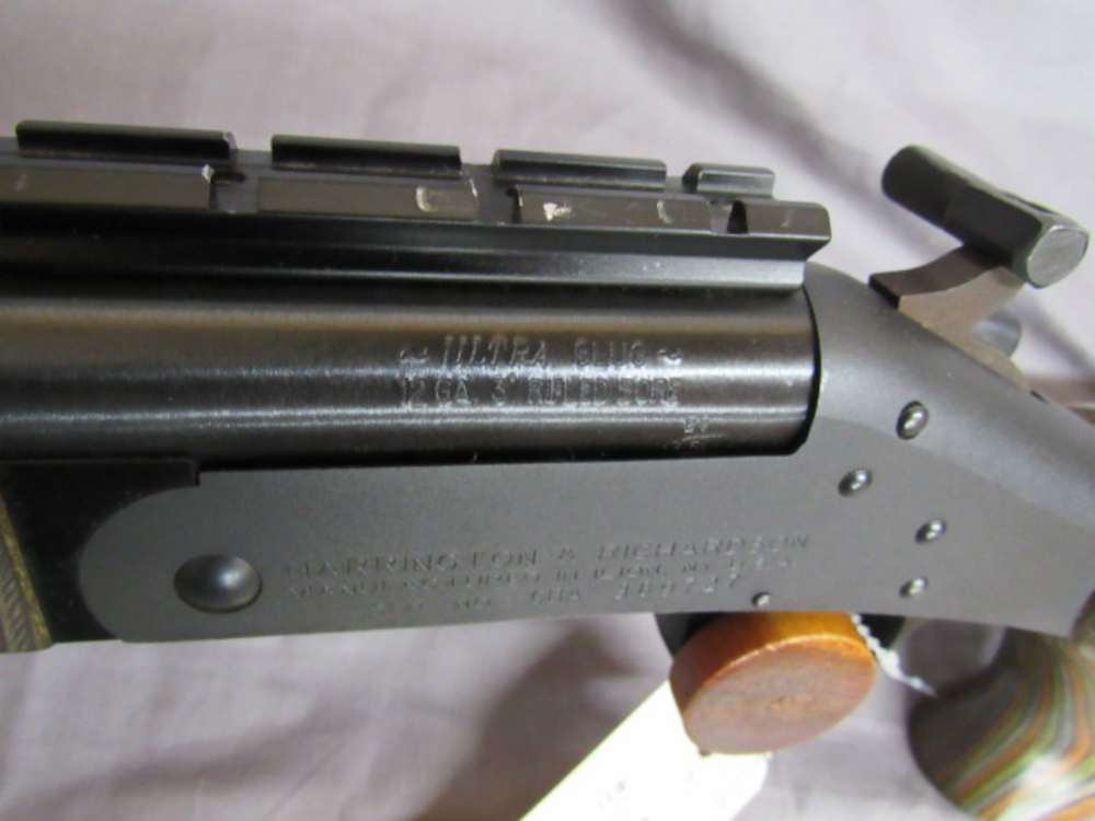 H&R Ultra Slug Hunter SB2 Rifled 12GA THUMBHOLE HEAVY BARREL-img-17