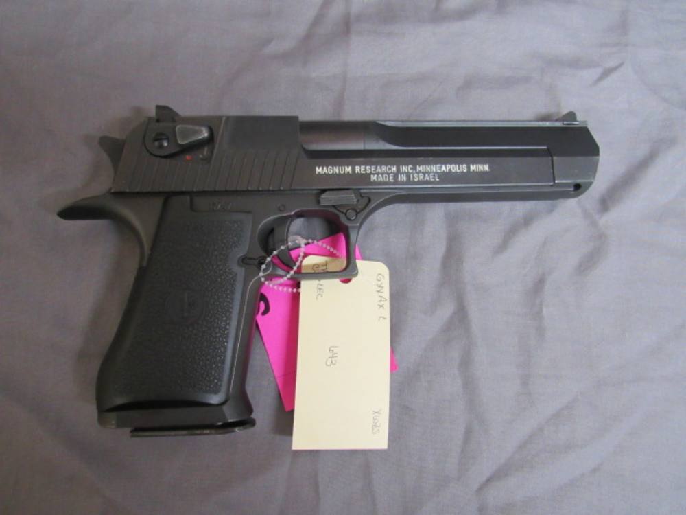 Magnum Research Desert Eagle Semi-Automatic Pistol 44 Magnum Made in Israel-img-1