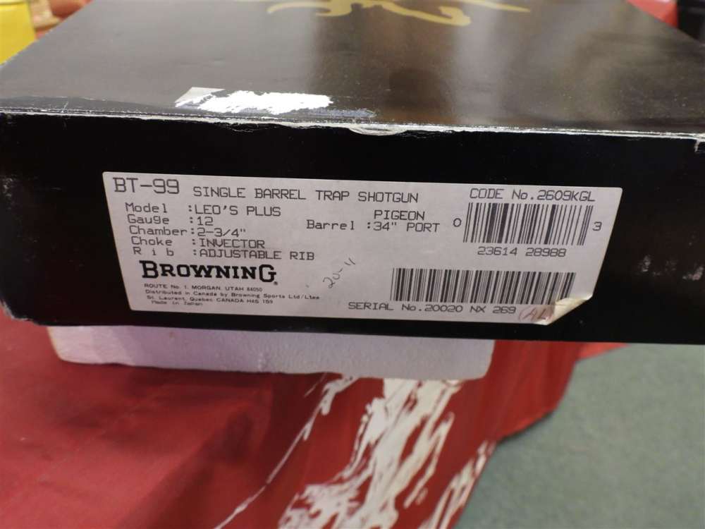 Browning BT-99 PLUS 12ga 1 of 100 LEO Edition NIB 34" Signed by engraver-img-14