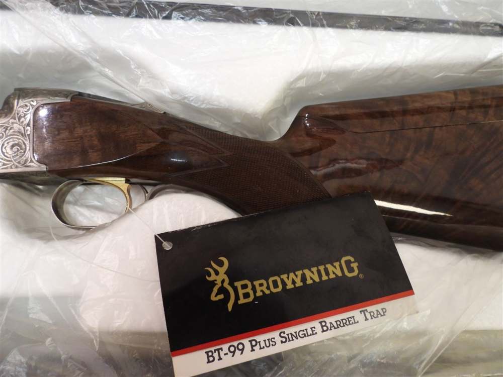 Browning BT-99 PLUS 12ga 1 of 100 LEO Edition NIB 34" Signed by engraver-img-2