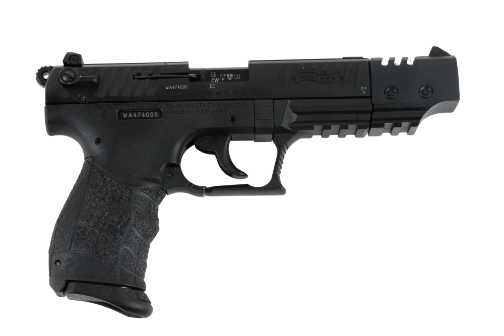 Walther P22 Target CA .22 LR Pistol 5" Barrel 10+1 Black-img-0