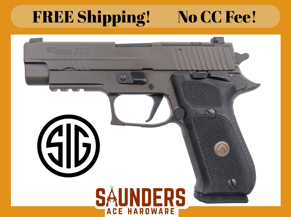 SIG SAUER P220 LEGION Pistol 45 ACP Optics Ready Night Sights 1913 Pic Rail-img-0
