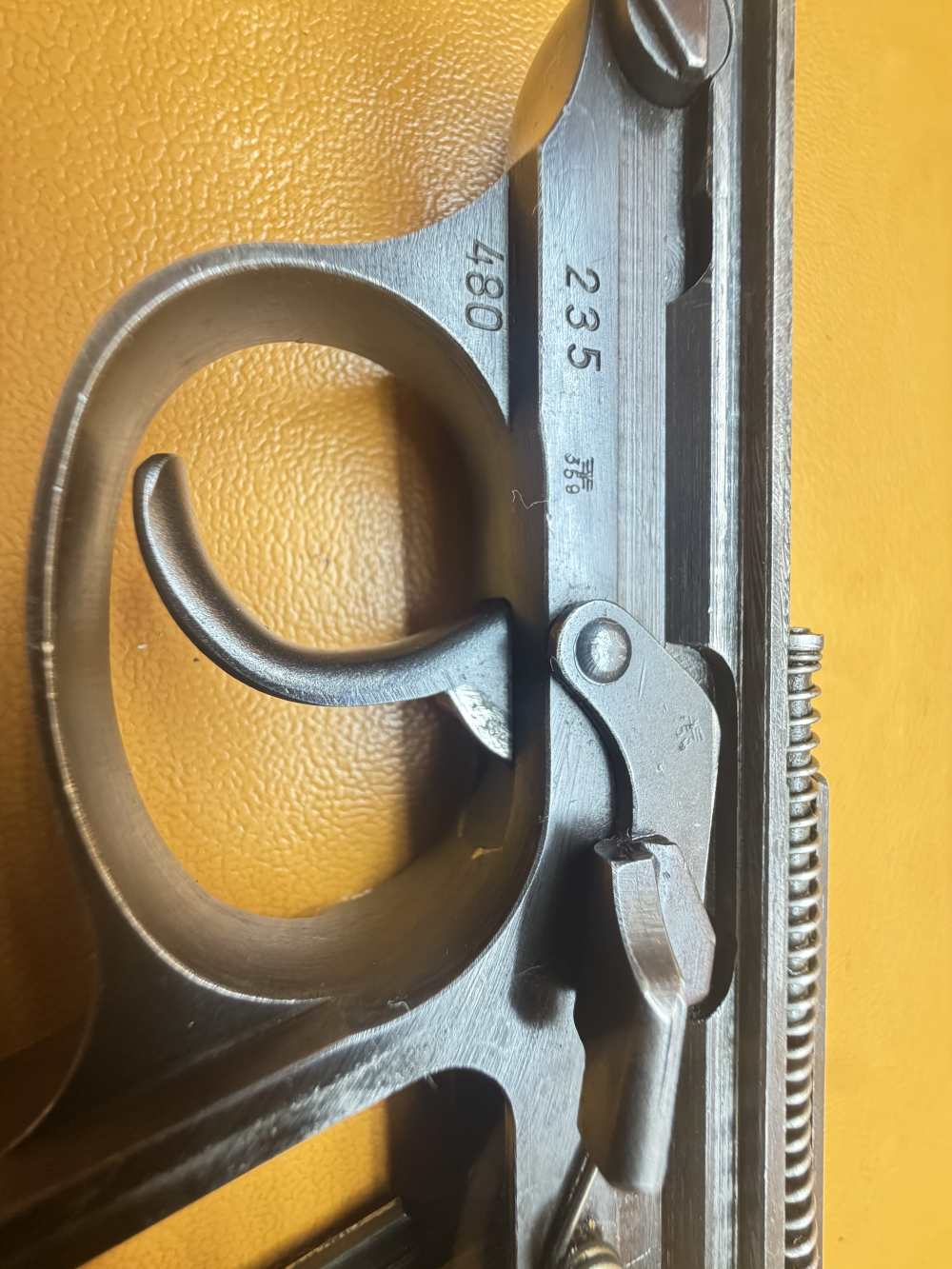 RARE 1940 Walther 480 Code P.38 9mm all matching parts and grips-img-31