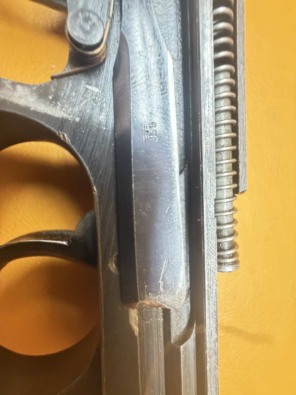RARE 1940 Walther 480 Code P.38 9mm all matching parts and grips-img-35