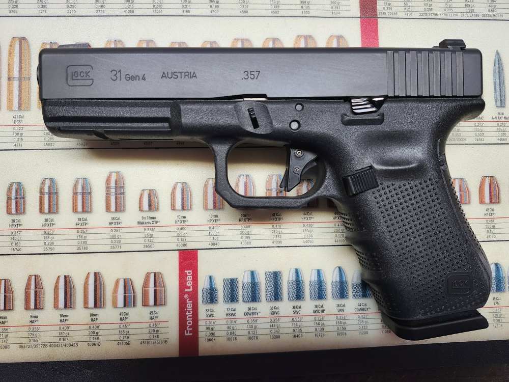 Glock 31 .357SIG + Grip Chop + Bobtail + 9mm Barrel-img-0