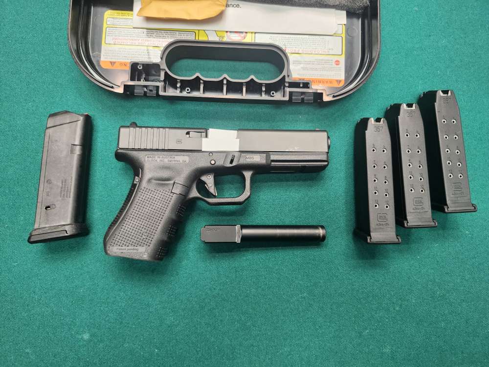 Glock 31 .357SIG + Grip Chop + Bobtail + 9mm Barrel-img-2