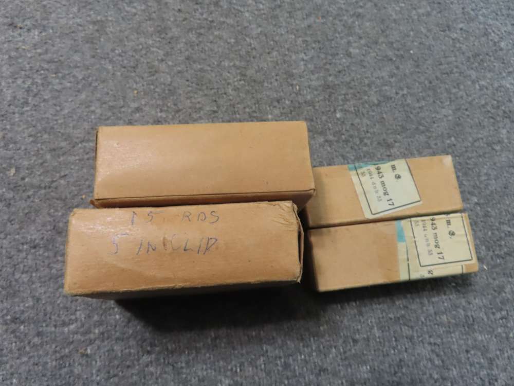 4 BOXES OF WWII GERMAN MILITARY AMMO-8mm RIFLE AND 9mm PISTOL-img-15