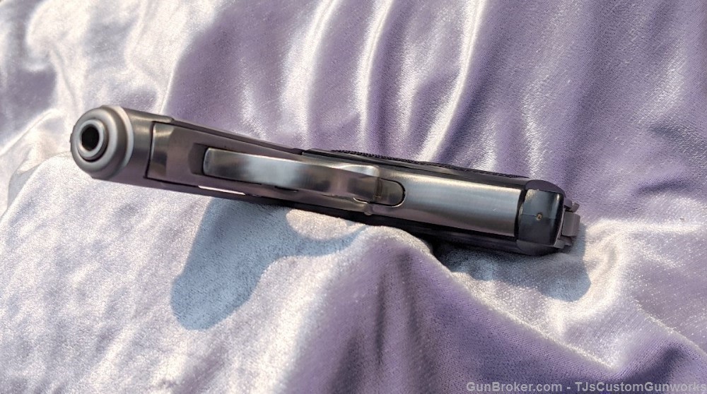 RARE & CUSTOM Jewelled Stainless Steel Walther TPH .22LR Waffenfabrik-img-5