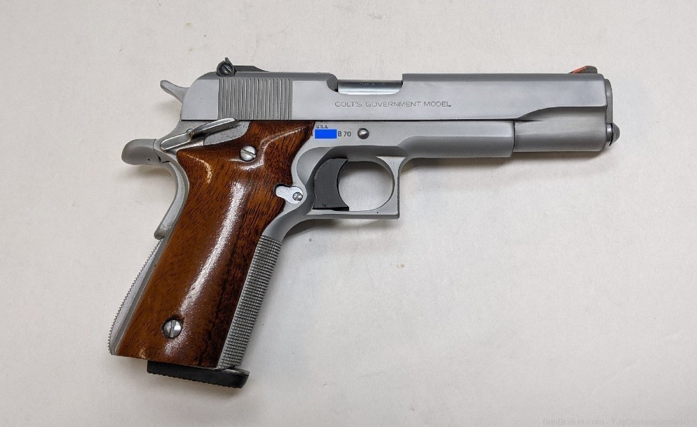 Jim Boland Custom Colt '70 Series Government 1911 Hard Chrome .45acp-img-1