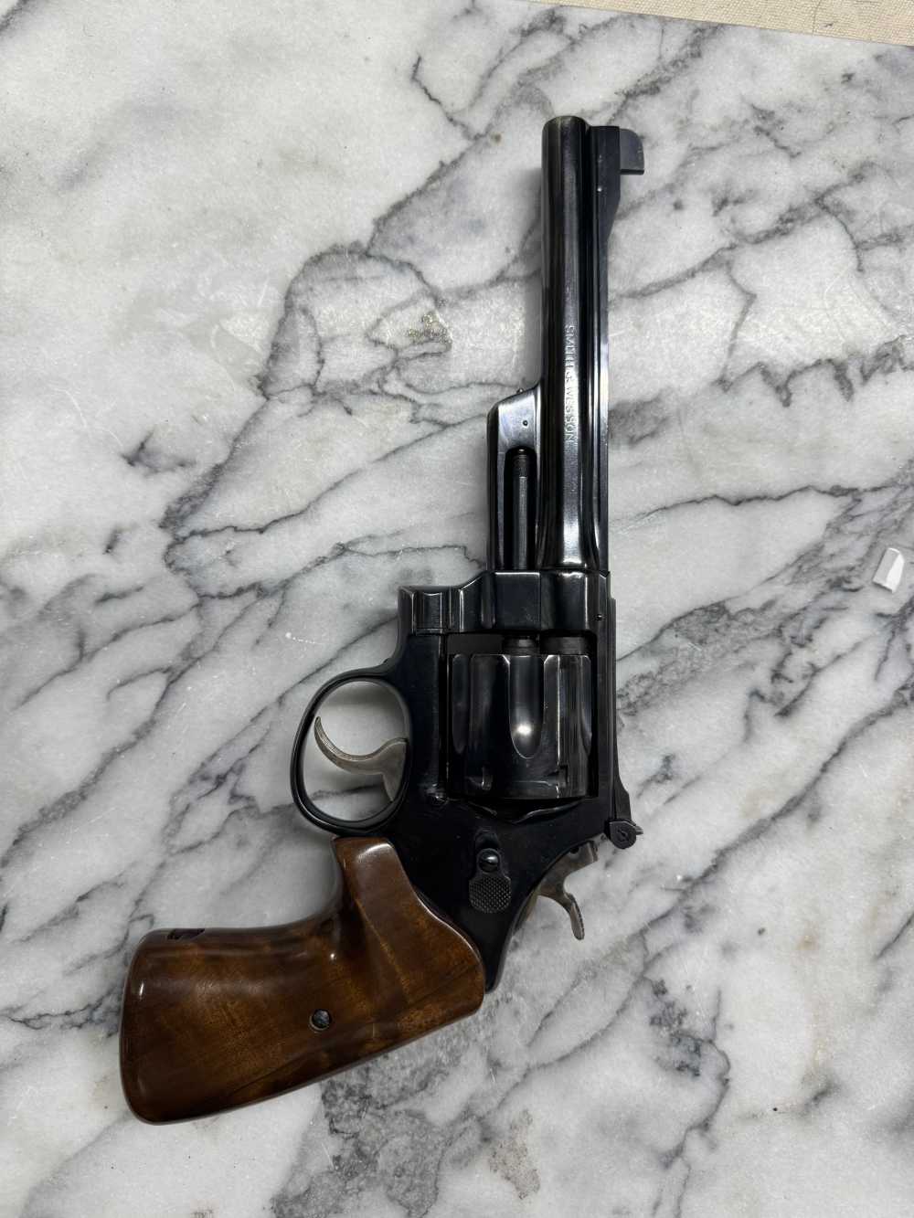 Smith & Wesson 1950 target revolver 44 special -img-0