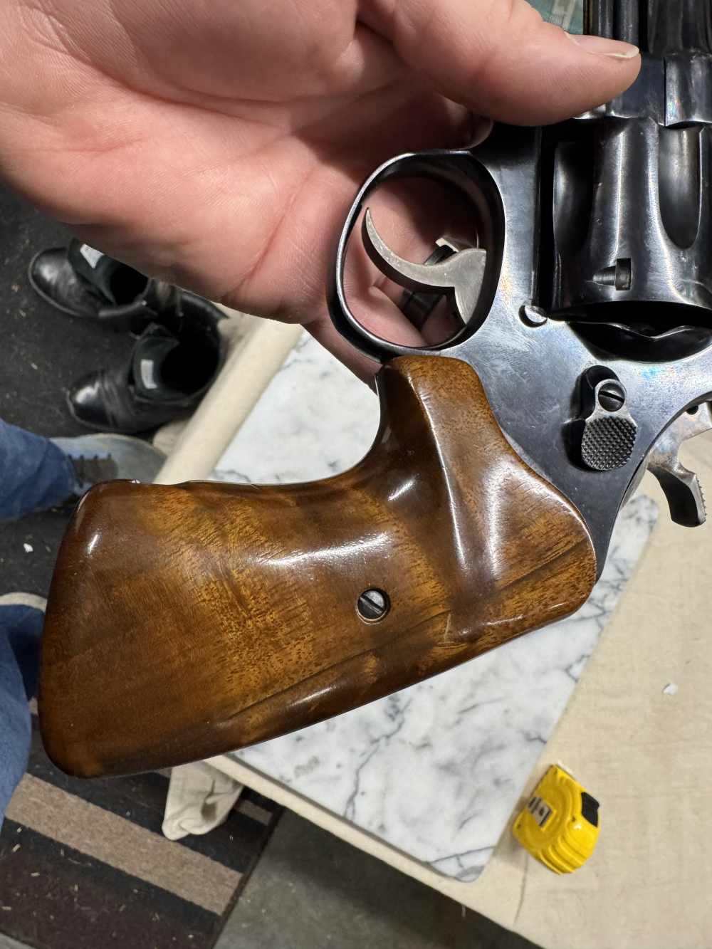 Smith & Wesson 1950 target revolver 44 special -img-5