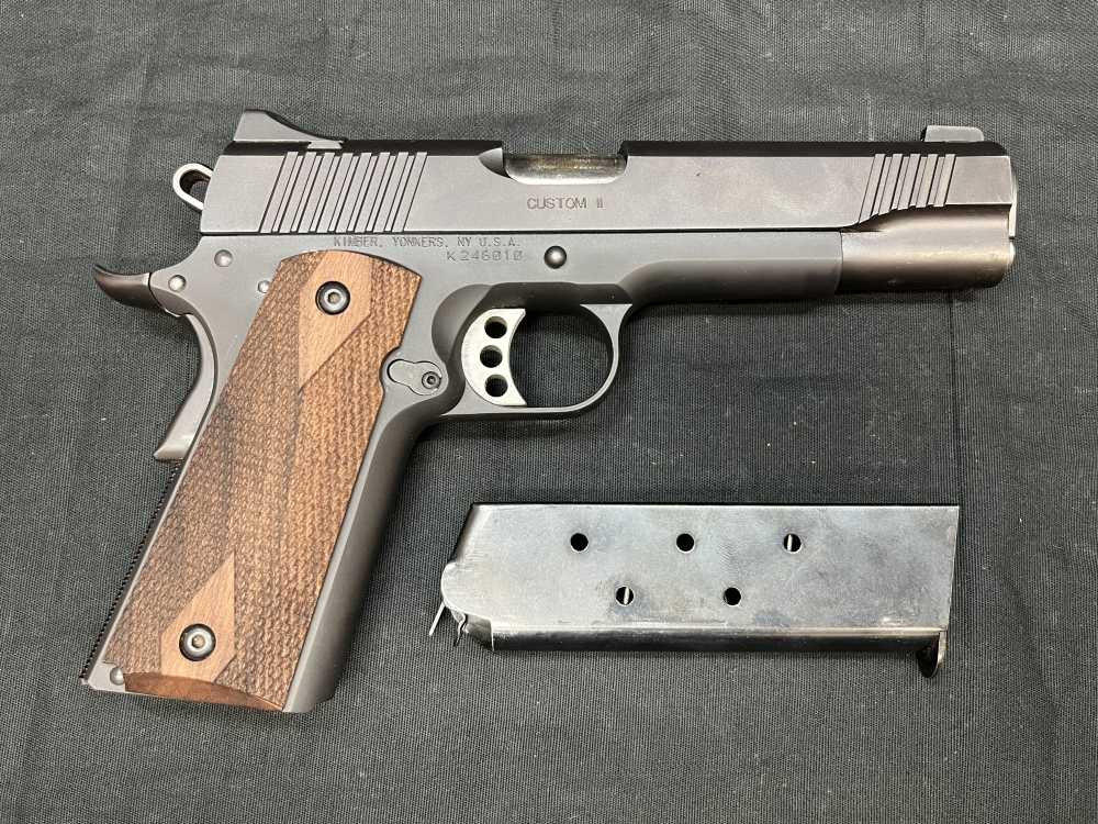 Kimber Custom II 1911 45acp 5" 45 ACP Pistol-img-0