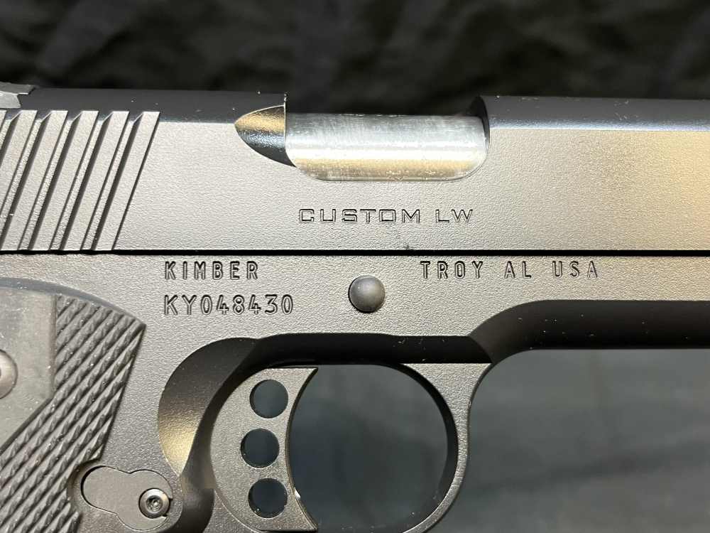 Kimber Custom LW 1911 45acp 5" Lightweight 45 ACP Pistol-img-11
