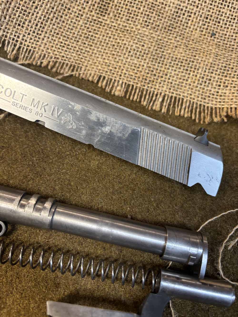 Colt 1911 MKIV Series 80 Stainless Parts Kit-img-4