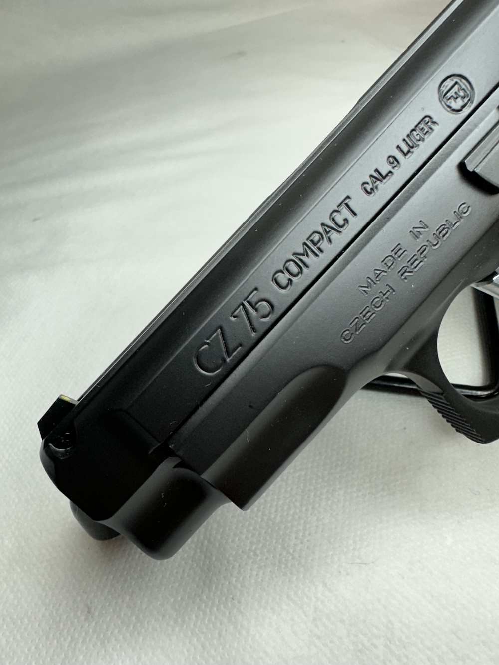 CZ 75 Compact, Black Polycoat Steel, Two Mags, Org. Hard Case-img-7